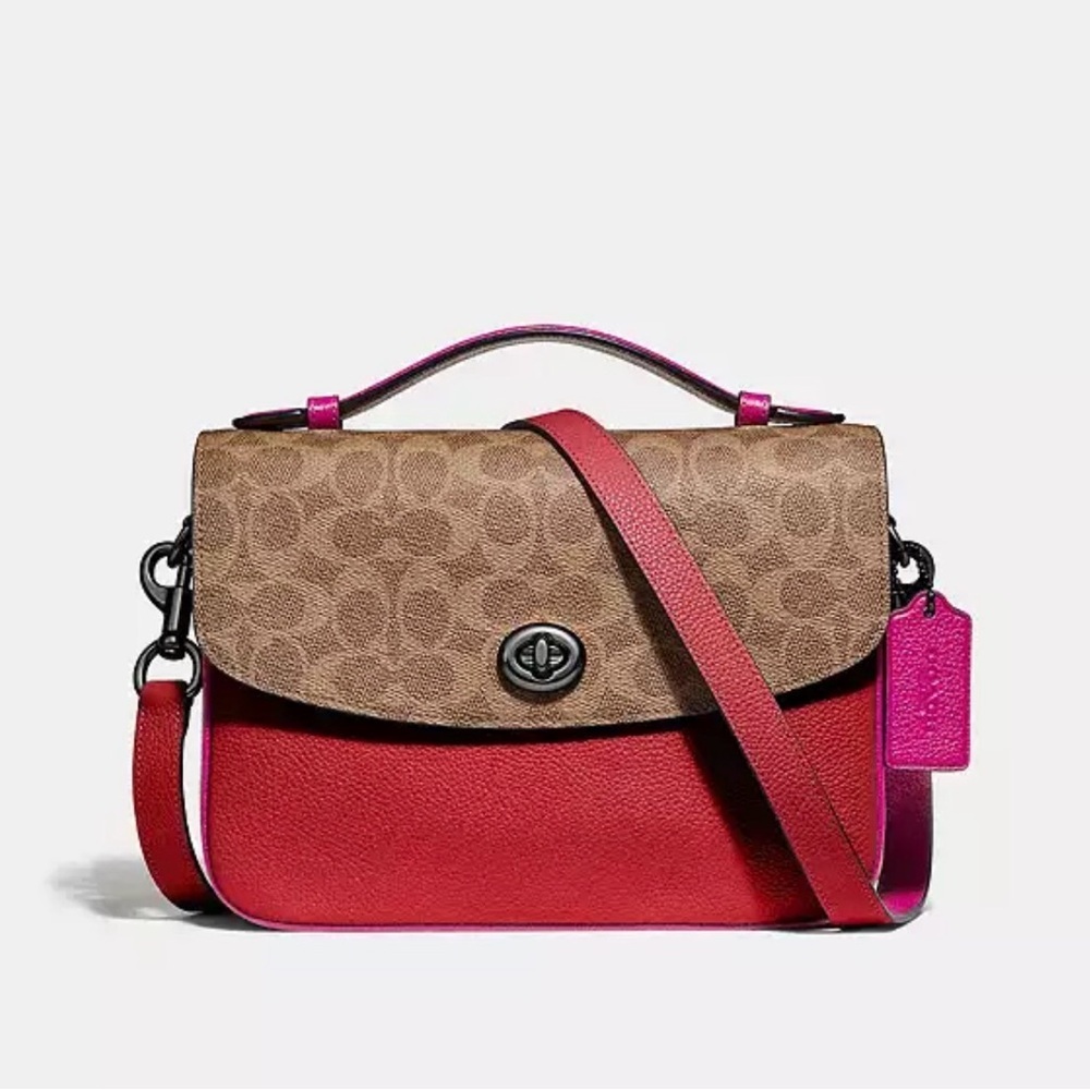Coach Cassie Crossbody in Signature Blocking